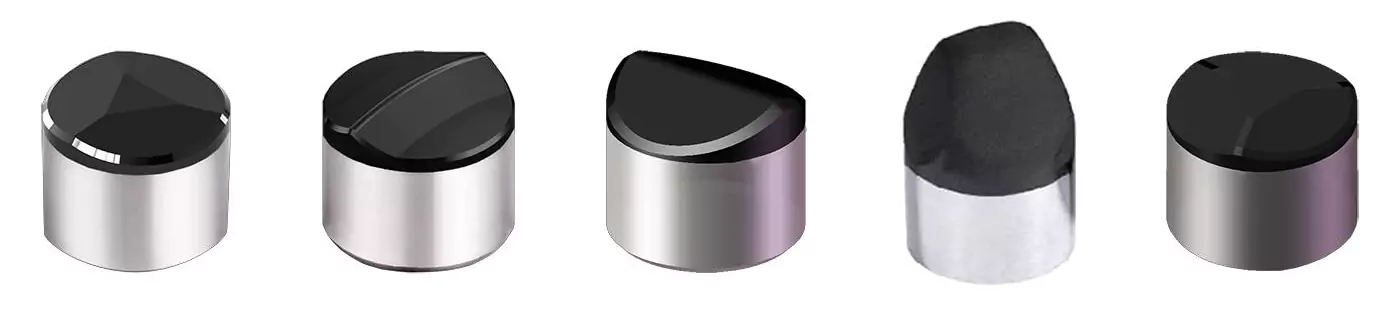 Non-planer PDC