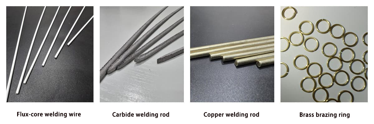 Hardfacing rod products cover various types,